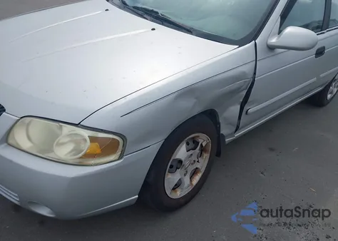 2004 Nissan Sentra 1.8S from USA, damaged, VIN 3N1CB51D34L482528